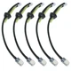 5X Fuel Line Grommet Kit 3 Hole For Echo PAS-230 GT-231 SRM-225 SRM-230S SRM-231