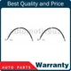 Rear Brake Hydraulic Hose Brake Line 2X Sunsong For Honda CR-V 2005-2006