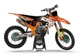 Fits KTM EXC EXC-F XC-W XCF-W 2024/25 and KTM-SX-XC-SXF-XCF-2023/24 graphic kit