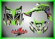 Yamaha YFZ 450R 450X Fuel Injected Model SEMI CUSTOM GRAPHICS KIT Beast