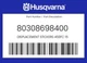 Husqvarna Genuine Displacement Stickers 450Fc 15 - 80308698400