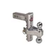 Trimax Locks TRZ8AL-RP Universal Aluminum 8" Adjustable Drop Hitch Receiver