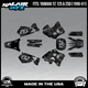 Graphics Kit for Yamaha YZ250 YZ125 (1996-2001) YZ 250 YZ 125 Core - SMOKE
