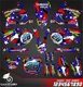 Graphics Kit for Yamaha YZ250 YZ125 (2002-2014) YZ 250 YZ  125