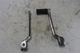 82-23 Harley Touring Dyna Softail OEM Chrome Rubber Heel Toe Shifter Set