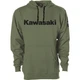 Factory Effex Kawasaki Squad Hoody, Army Green