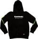 D'COR VISUALS Kawasaki Race Sweatshirt Black XL 85-206-4