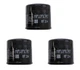 3 Pk Hiflofiltro HF204 OEM Replacement Oil Filters Honda Kawasaki Suzuki Yamaha