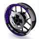 Purple GP02 Vinyl Wheel Sticker Decal Kit For Suzuki SV 650X 19 20