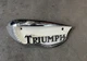 Triumph OEM Left Fuel Gas Tank Badge Eyebrow TR6 T120 T100 Bonneville 82-6887