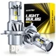 AUXITO H4 9003 HB2 48000LM LED Bulbs Headlight High Low Beam Super Bright 6500K