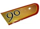 56018-065-34 NOS Kawasaki G3SS Left Emblem