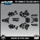 Graphics Kit for Yamaha YZ250 YZ125 YZ 250 (1996-2001) Invasion - SMOKE