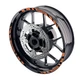 W02B For Suzuki GSXR1000 2001-2020 Orange Wheel Decal Sticker 19 18 17 16 15 14