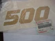 1989 KAWASAKI EX500R EX 500 NINJA MARK STICKER EMLBEM DECAL OEM