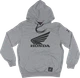 D'COR VISUALS Honda Wing Sweatshirt Gray 2XL 85-204-5