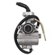 For Honda XR80R1985-2004 XR75 1973-1978 Carburetor Carb w/ Throttle Grip Cable