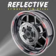 Line Reflective Wheel Rim Stickers For Honda CB 599 / CB600 HORNET 98-06 05 04