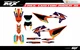 Fit KTM XCW XCFW EXC EXCF 2020 to 2023 & 2019 to 2022 SX SXF XC XCF graphic kit