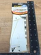 #4 N-Style Pros3 6x2.75  Motorcycle Number Plate Stickers White   3 Pack