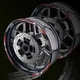 Red 17 Inch Outer Rim Sticker Stripe Decal P05B For Kawasaki Ninja 125