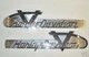 55-56 Panhead Style Harley Davidson GAS TANK EMBLEMS OEM # 61814-55T