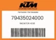 KTM Genuine Radiator Hose - 79435024000