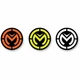 MOOSE RACING MX Off-Road 2018 Icon Logo Decal/Sticker Pack 4320-2021
