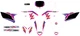DCOR - 20-50-335 - Graphic Kit - YZ Retro - YZ 250 F