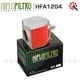 HIFLO AIR FILTER HFA1204 ORIGINAL TYPE HONDA CN 250 HELIX 1998 1999 2000 2001