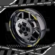 Yellow 17 Inch Outer Rim Sticker Stripe Decal P05B For Ducati 899 Panigale