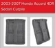 Carpet for Honda Accord 2003 - 2007 Custom Cutpile Molded Replacement Kit ACC