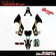 4 HUSQVARNA TC50 TC 50 2017-2023 Decal Graphics kit Sticker RockStar Black 2022