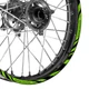 21''&18'' W02B Dirt Bike Strips Rim Sticker Decal For Suzuki DR-Z 250 2001-2007