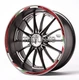 Ducati 1199 899 V4 Decals Panigale 1299 Motorcycle Wheel Stickers Rim RED