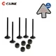Intake Exhaust Valve Kit With seal Yamaha Raptor 660R 660 01-05 5KM-12111-00-00