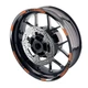 B01B For Yamaha MT09 MT-09 2018-2021 Orange Wheel Decal Sticker 20 19