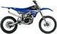 Dcor Complete Graphics Kit Cor 9 White for Yamaha YZ250F 4-Stroke/YZ450F
