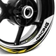 For Suzuki Bandit GSF 1250 07-18 17 Wheel Inner Rim Stickers 17 inch S01W Yellow