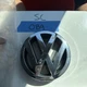 (1) VW Volkswagen badge -Sign OEM Factory Genuine Stock Nos OEM Sold Individual