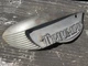 Triumph T120 TR6 gas tank badge 82-6887 left side F6887 used OEM 1966 1967 1968
