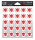 Original Award Decals Premium Skull and Crossbone Sticker Set - 100 Decals (1...