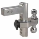Trimax Locks - Wyers Products TRZ8AL 8" Aluminum Adjustable Drop Hitch