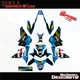 4 HONDA AFRICA TWIN CRF 1100L 2020 GRAPHICS KIT DECALS STICKERS  Shark Blue