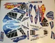 YAMAHA DT 125 X R 2003 2006 RE DE06 FOX 99 FACTORY DECOR DECAL Sticker