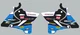 Graphics for 2015-2020 Yamaha YZ250 YZ125 Polisport Restyle shroud decals