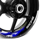 For Honda CB650R 19-24 23 22 21 20 Wheel Inner Rim Stickers 17 inch S10B Blue