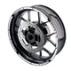 For Honda CB 919 Hornet 900 02-07 Wheel Edge Rim Stickers 17 inch S02B White