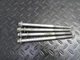 03 04 KTM  525 EXC MXC OEM FACTORY CYLINDER HEAD BOLTS STUDS