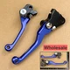 CNC Racing Pivot Hand Brake Clutch Lever Kit For YAMAHA YZ65 YZ85 YZ 65 85 Blue